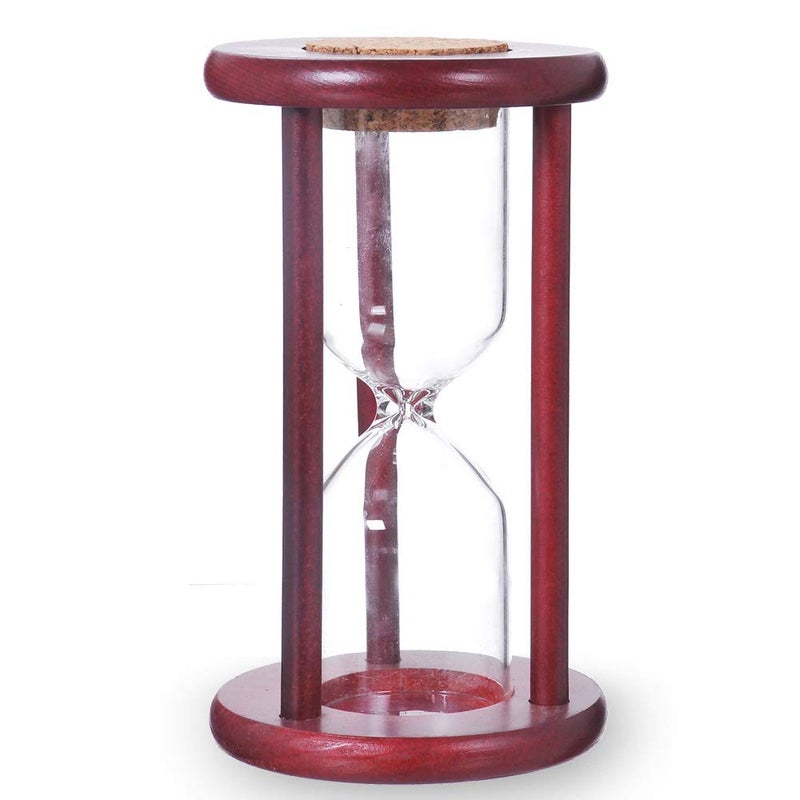 AKAKA MUNING Empty Hourglass Sand Timer, Wooden Frame Without Sand - Image 2